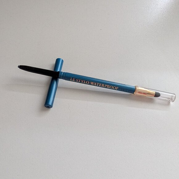 Lancome Le Stylo Waterproof Long Lasting Eyeliner French Viridian RARE Preowned - Picture 2 of 9